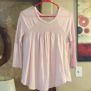 Lucky Brand 3/4 sleeve shirt